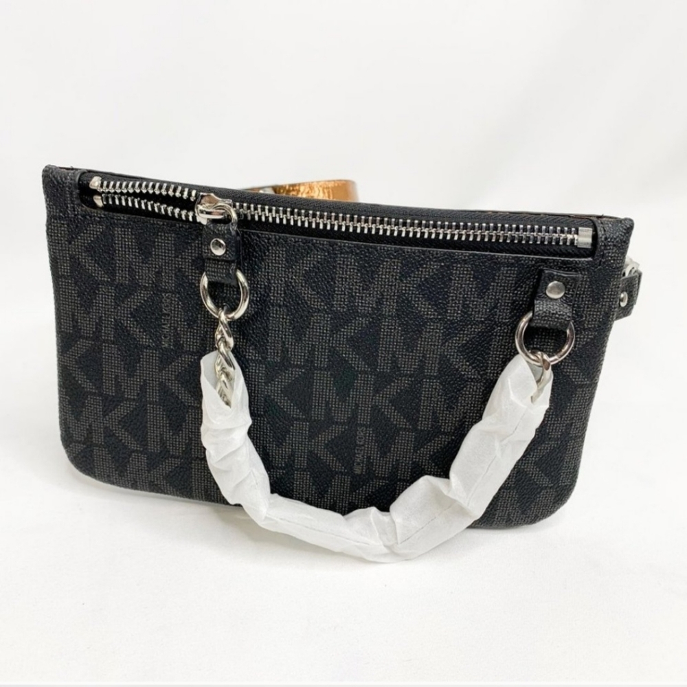 MICHAEL BY MICHAEL KORS Pull Chain Belt Bag Black